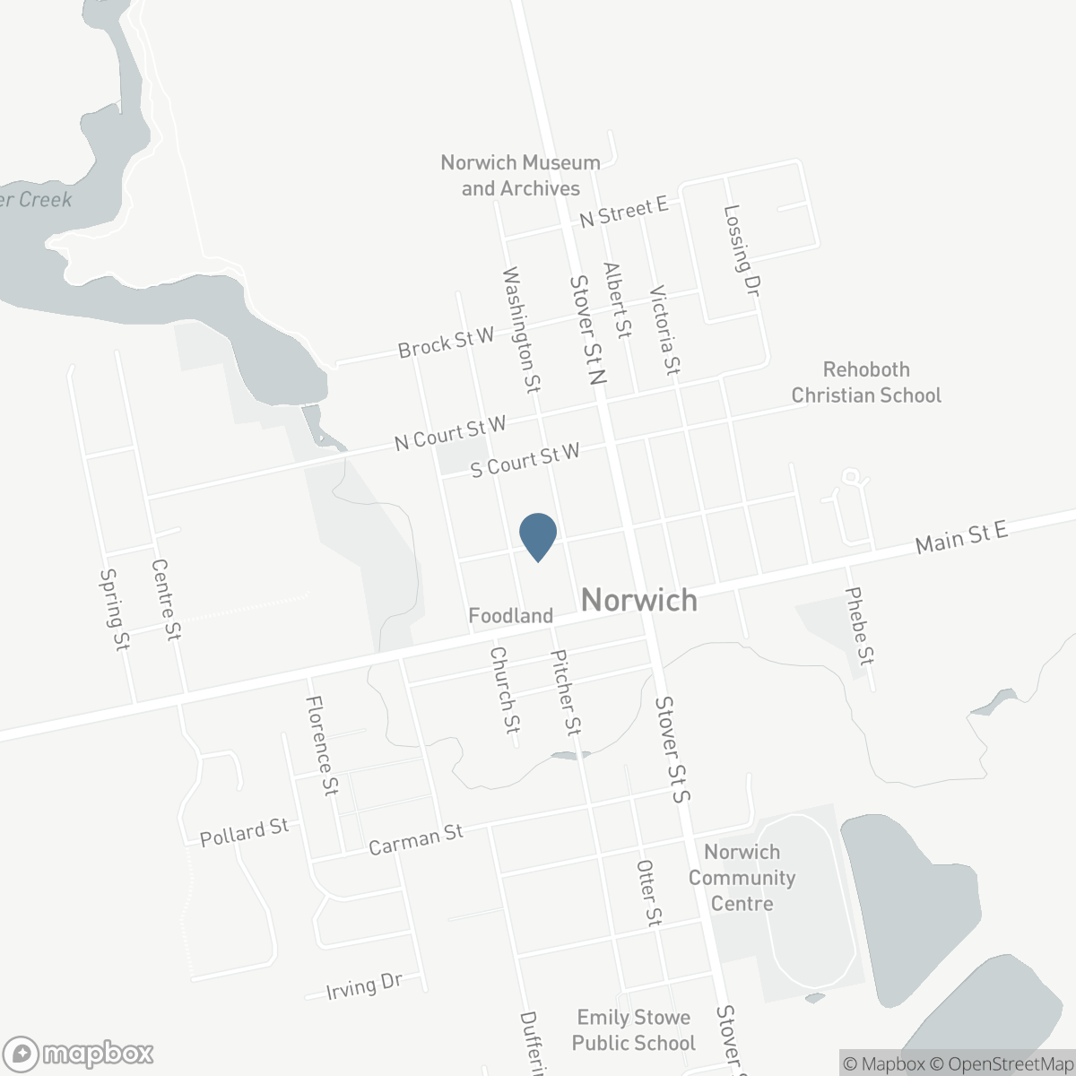 14 ELGIN STREET W, Norwich, Ontario N0J 1P0